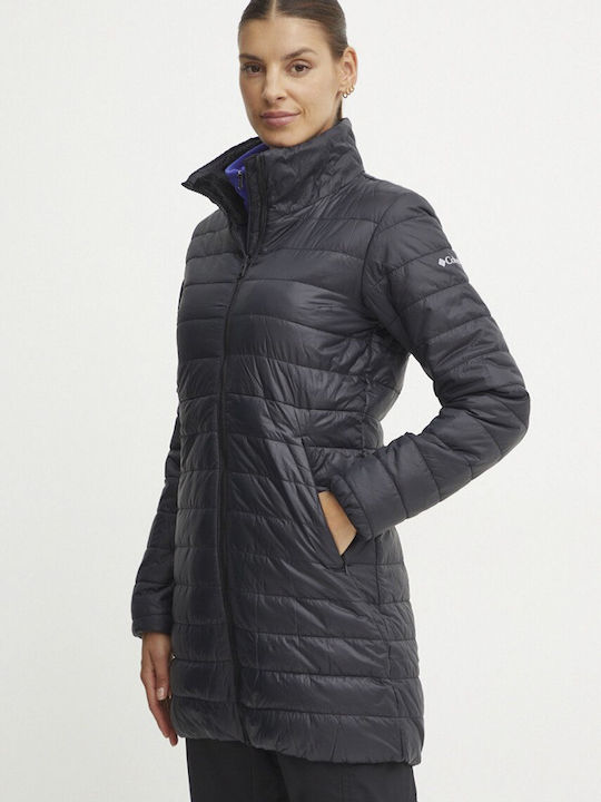 Ii Interchange Women's for Hiking Long Lifestyle Jacket for Winter Black