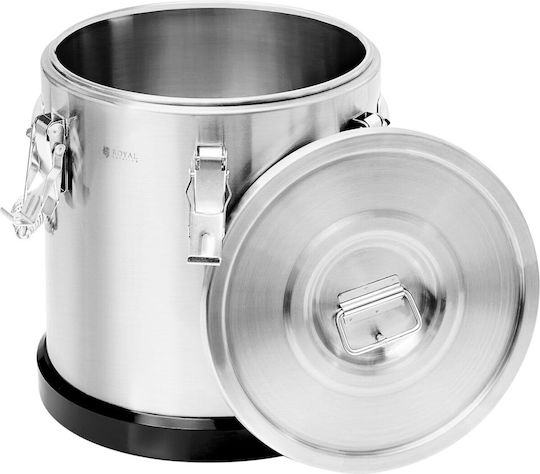 Thermischer Lebensmitteltransportbehälter Edelstahl 15 L