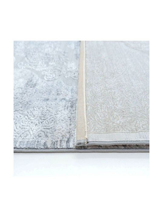 Ezzo Modern Bedroom Rugs Set Grey 12-D076AY9 3pcs