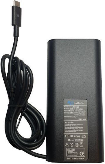 Nelbo USB-C Laptop-Ladegerät 130W 20V 6.5A für Dell