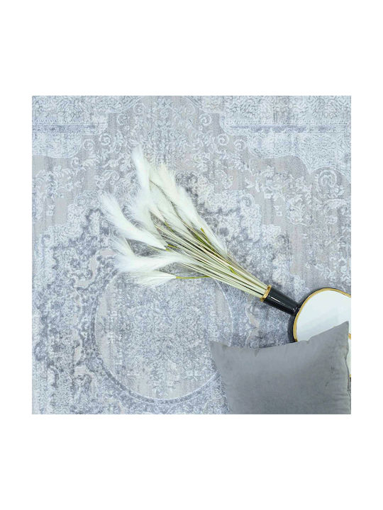 Ezzo Modern Bedroom Rugs Set Grey 12-D076AY9 3pcs