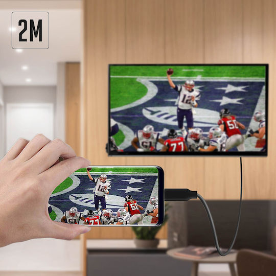 Usb-c To Hdmi Cable 2m Adapter