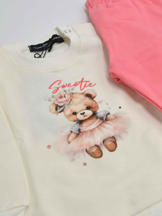 Prod Set Winter 2Stück Ecru/rose Sweetie