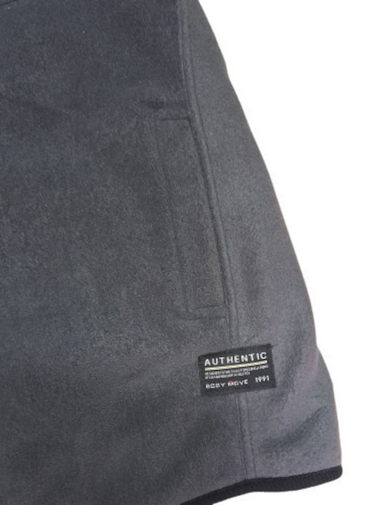 Ανδρική Ζακέτα Fleece Γκρι