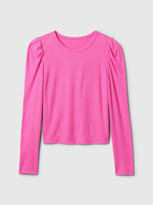 GAP Kids Blouse Long Sleeve happy pink