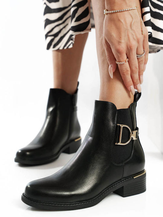 Black Classic Ankle Boots Timeless Aesthetic