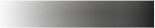 Chudej Stainless Steel Channel Floor with Length 35cm Black