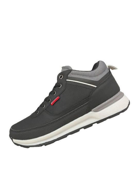 Ascot Kids Boots with Laces Black