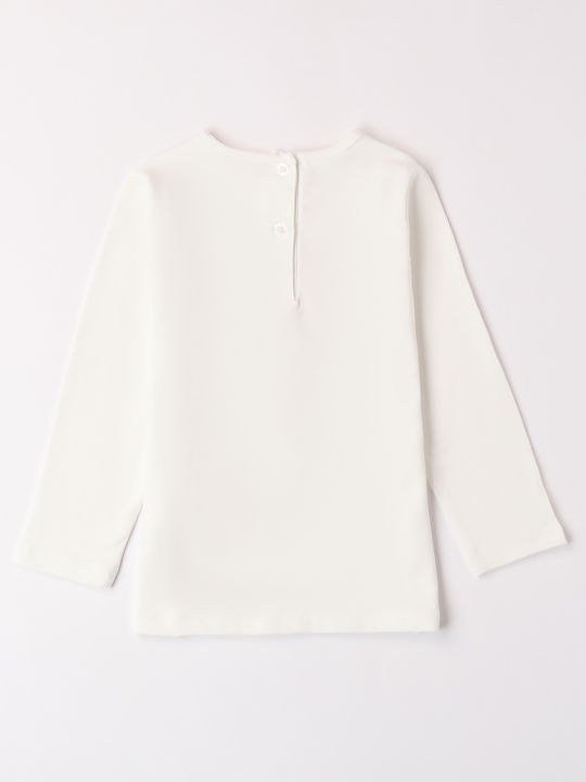 iDO Kids Blouse Long Sleeve white