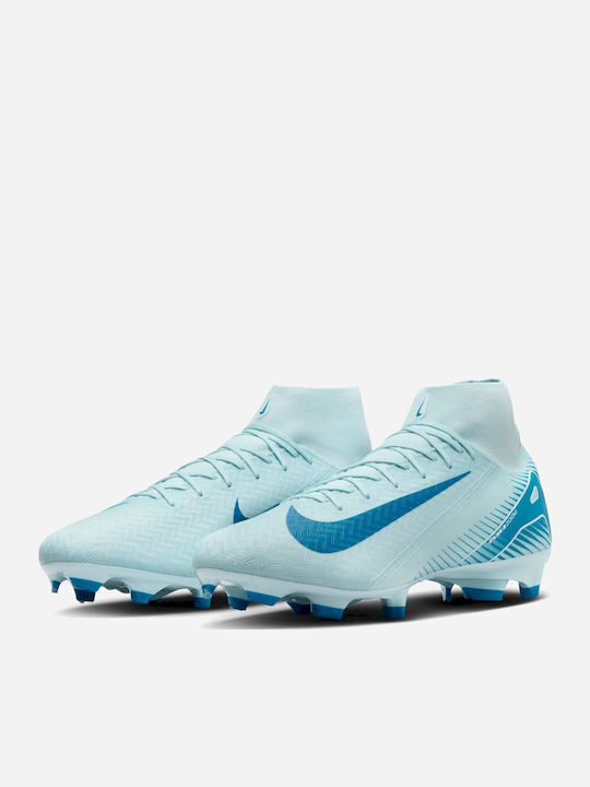 Nike Mercurial Superfly 10 Academy Football Shoes with Cleats Blue