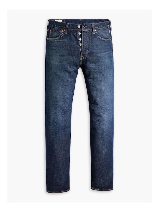 501 Ανδρικό Παντελόνι Τζιν με Slim Tapered Εφαρμογή Dark Indigo