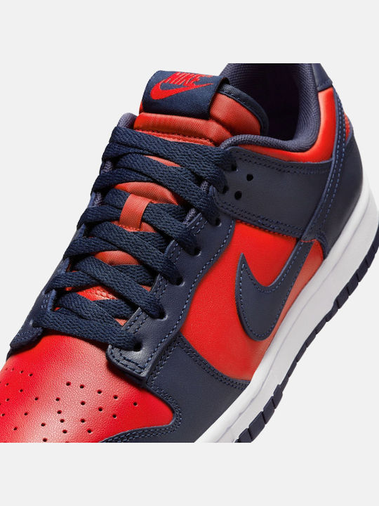 Dunk Low Retro Männliche Sneakers University Red / Obsidian-weiß