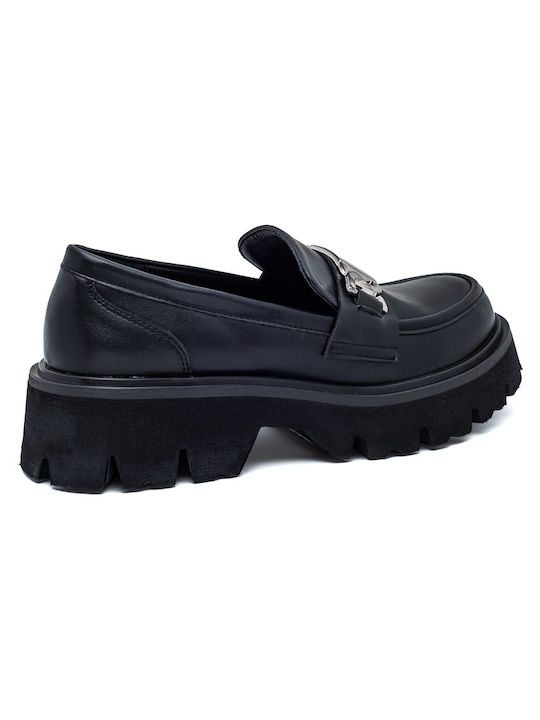 Women's Moccasins in Black Color