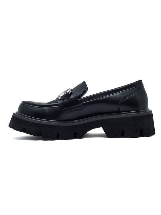 Women's Moccasins in Black Color