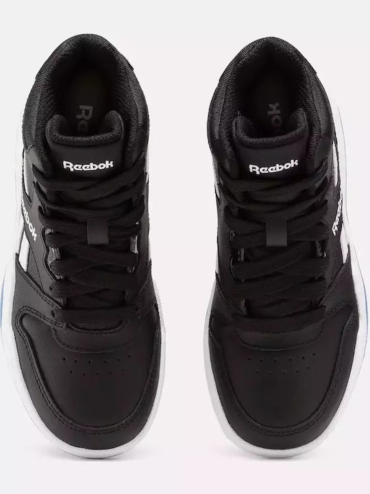 Bb 4500 Court Παιδικά Sneakers High Μαύρα