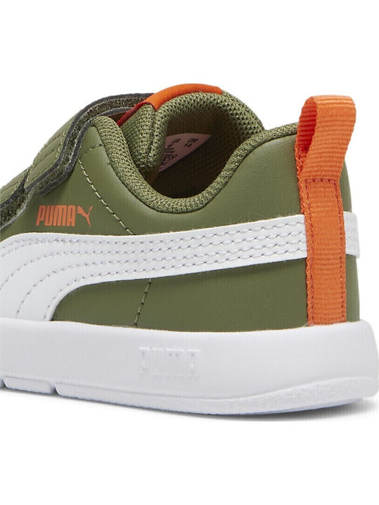 Courtflex V3 V Inf Kids Sneakers with Scratch Green