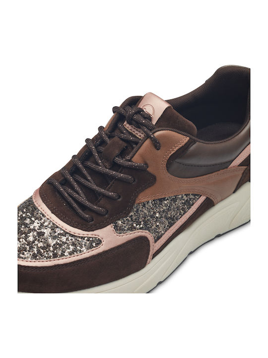 Damen Sneakers Mocca Comb