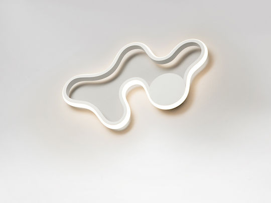 Marea Lumină de Perete cu LED Integrat Alb 47cm