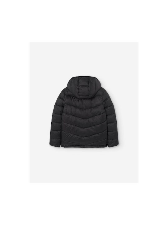 Losan Kids Quilted Jacket with Hood Black