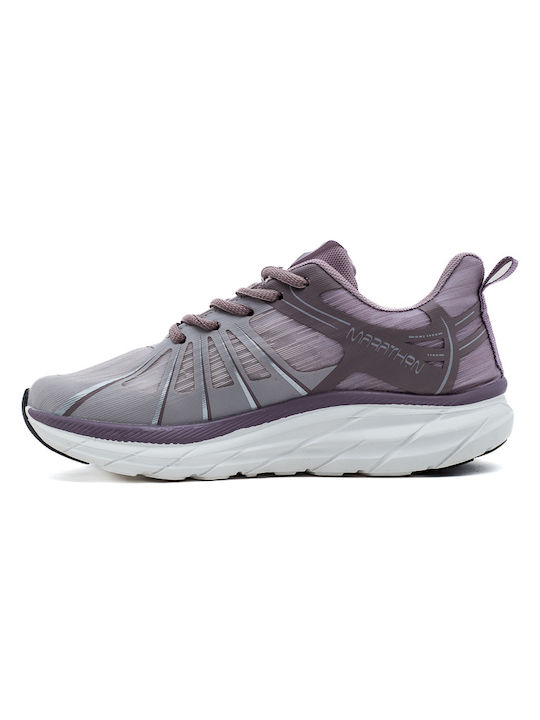 Marathon Damen Sneakers Lila