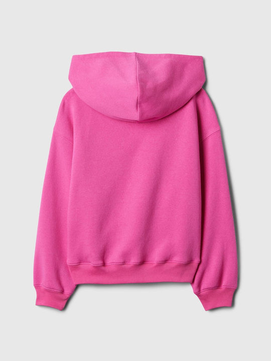 GAP Kinder Sweatshirt Happy Pink Logo