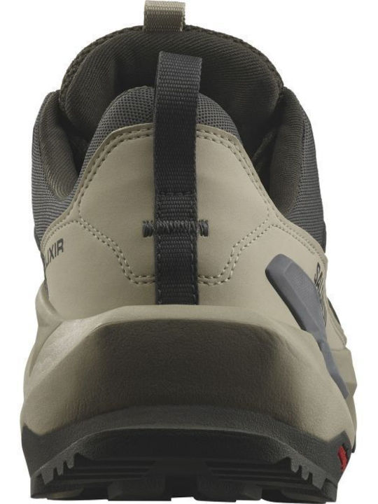 Salomon Elixir Men's Hiking Boots Waterproof with Gore-Tex Membrane Green