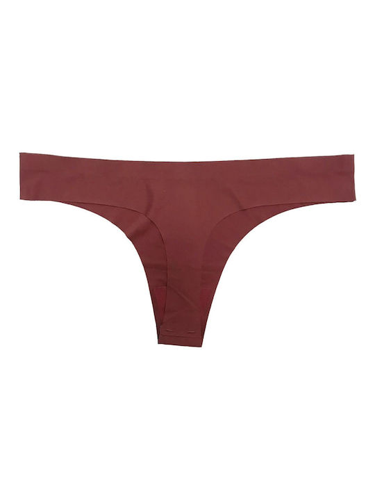 Dyana Women's String Seamless Bordeaux