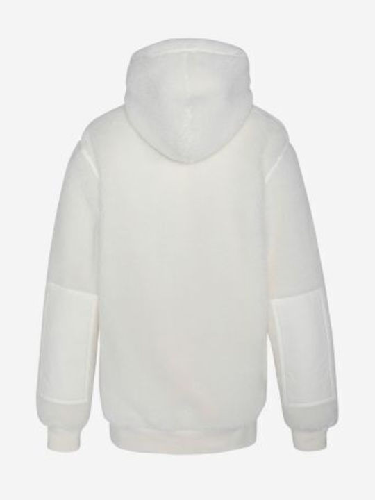 Schott Men's Sweatshirt with Hood White