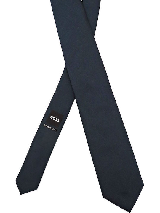 Boss Ανδρική Γραβάτα σε Navy Μπλε Χρώμα
