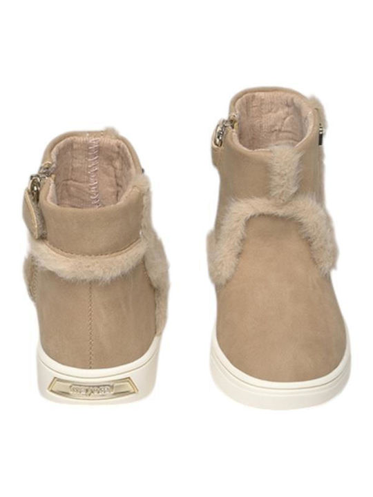 Mayoral Kids Boots Beige