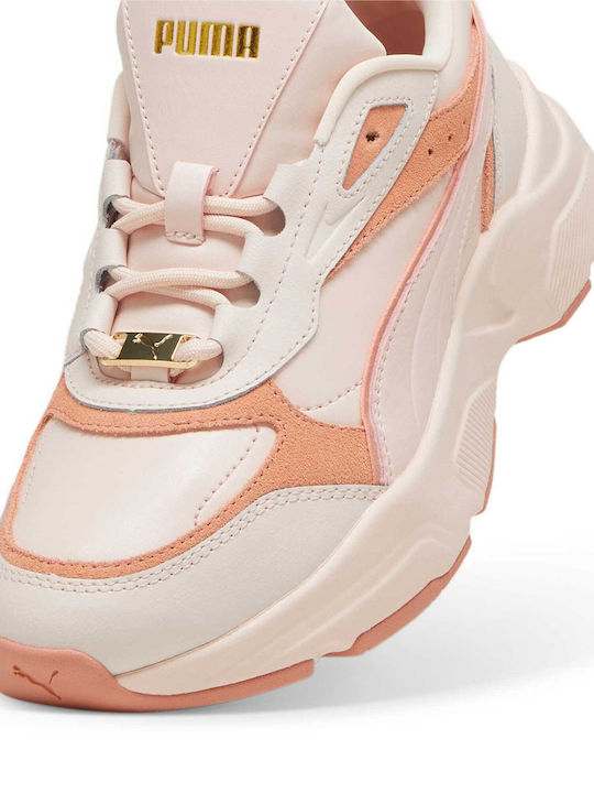 Cassia Lux Damen Chunky Sneakers Pink