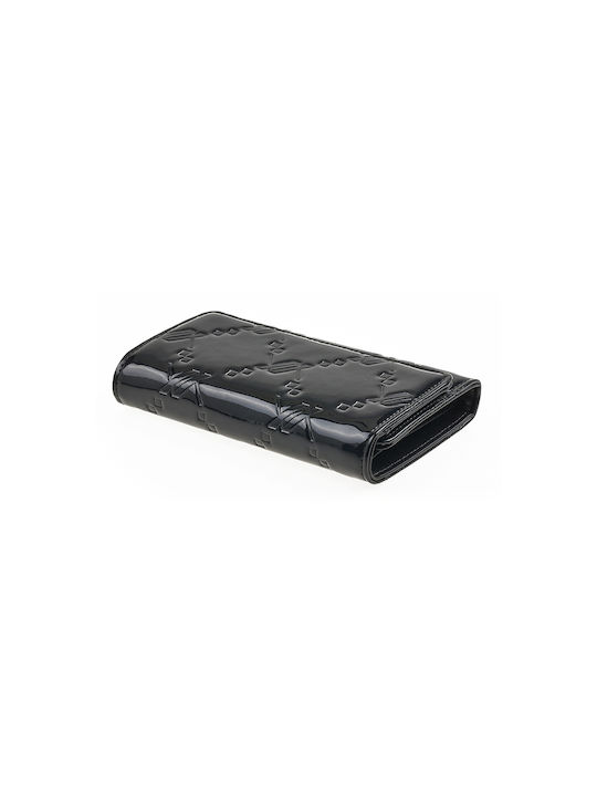 Verde Large Women's Wallet Black