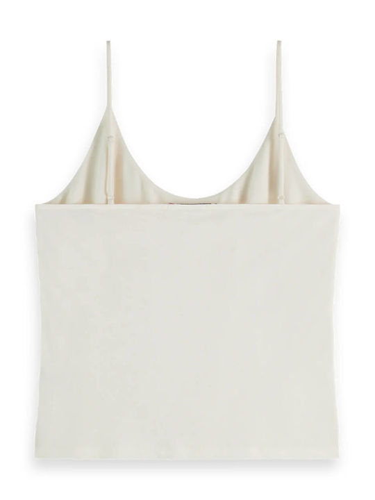 Scotch & Soda Women's Blouse Sleeveless Off White