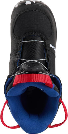 Burton Grom Boa Παιδικές Μπότες Snowboard Μαύρο Χρώμα