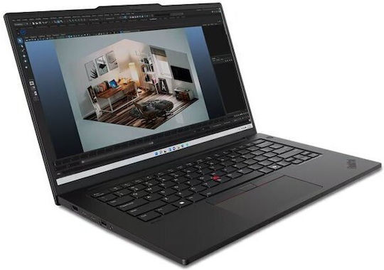 Lenovo ThinkPad P14s Gen 5 14.5" IPS (Ultra 7-165H/64GB/2TB SSD/RTX 500 Ada/W11 Pro) (GR Keyboard)
