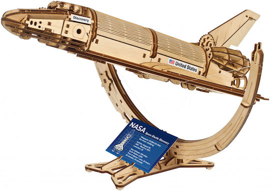 Ugears Дървена Конструктивна Игра Космически автобус на Nasa Discovery