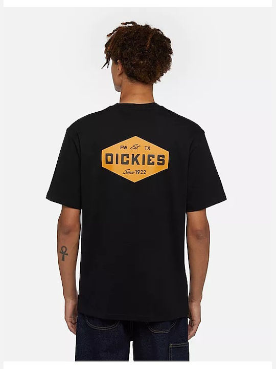 Dickies T-shirt Bărbătesc cu Mânecă Scurtă Alb