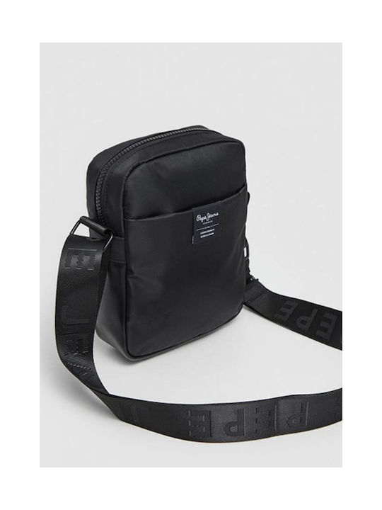 Pepe Jeans Herrentasche Schulter / Crossbody Schwarz