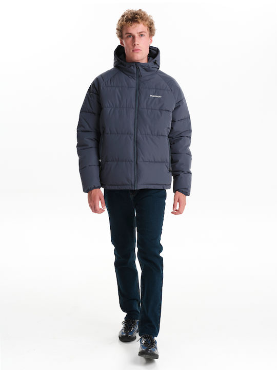 Winter Jacke Puffer Wasserdicht und Winddicht Blau