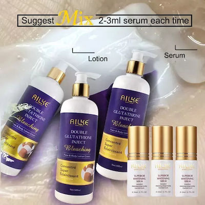 Skin Lightening Lotion Suitable Knuckles Elbows Korean Collagen Skincare Cosmetics 3 Loti