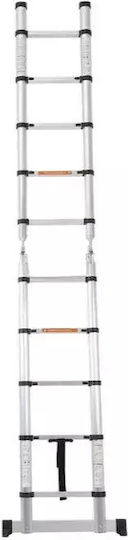 Kevard Teleskopische Leiter Aluminium Stufen mit maximaler Höhe 3.2m Klappbar