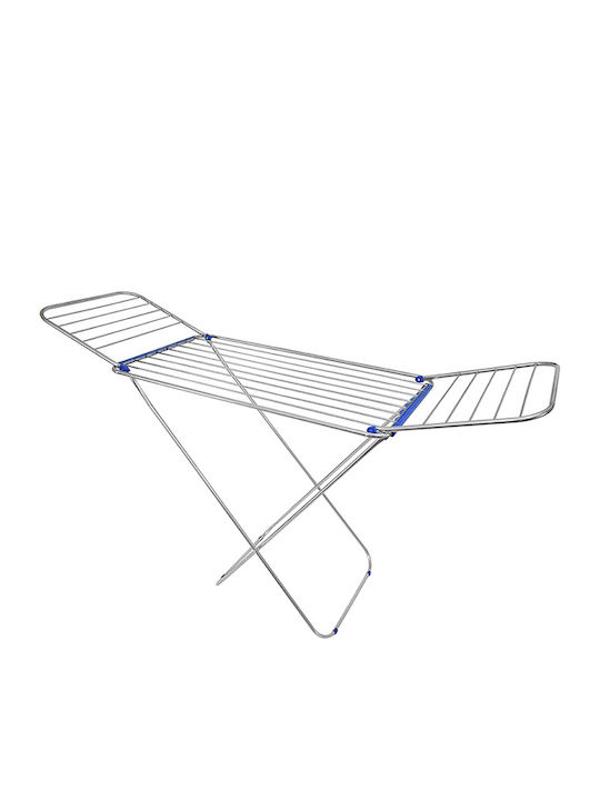 Floor Metal Folding Clothes Drying Rack 20m