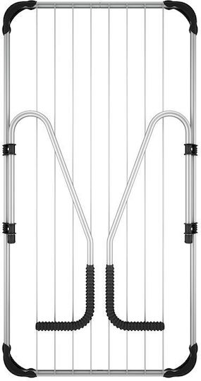 Perilla Hanging Metallic Clothes Drying Rack with 11m Hanging Length