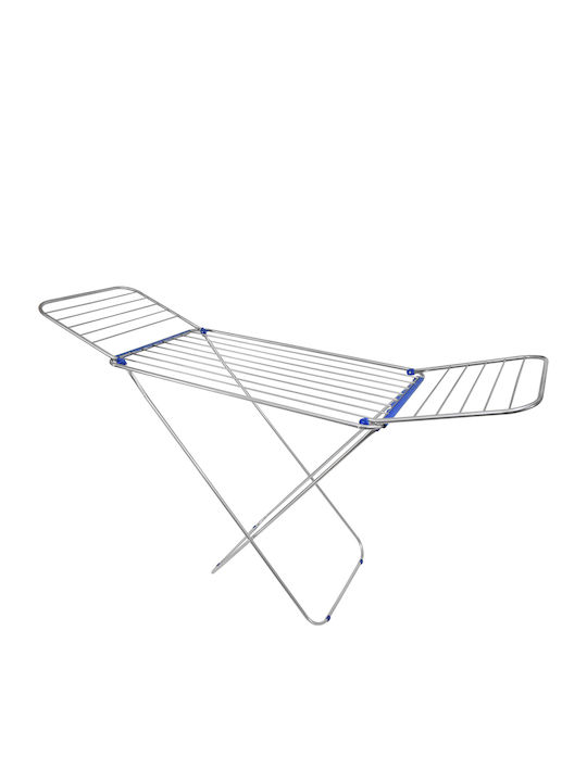 Floor Clothes Drying Rack Stainless Steel Folding 18m Estia Home Art 04-7300 00049217