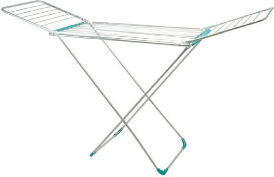Ankor Folding Floor Clothes Drying Rack Made of Aluminum with 18m Hanging Length