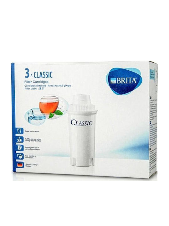 Brita Water Filter Replacement for Pitcher Classic 3pcs