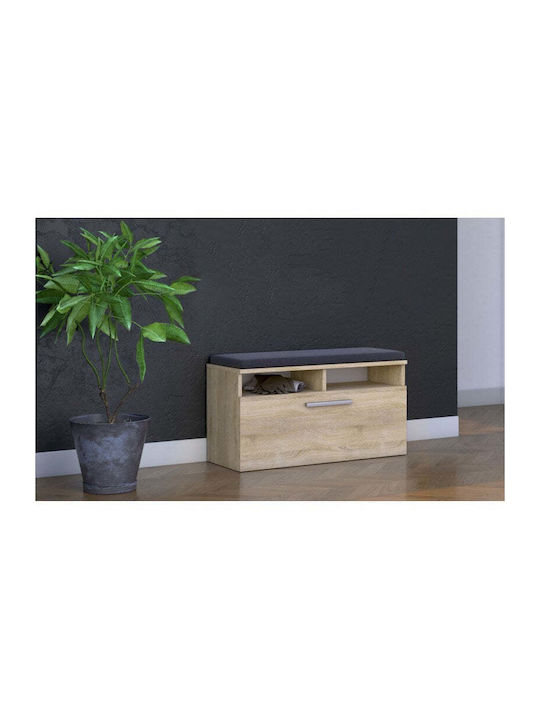 Holz Schuhschrank 85x35x46cm