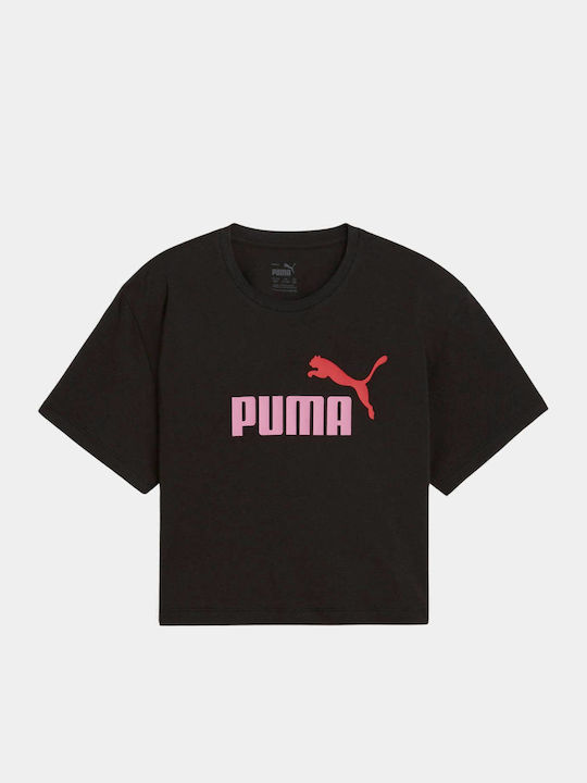 PUMA Crop Top Black