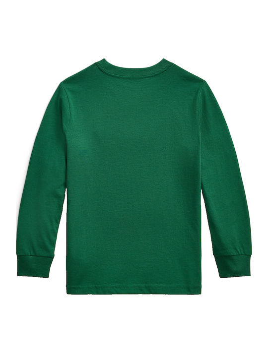 Ralph Lauren Children's Blouse Long Sleeve Stuart Green