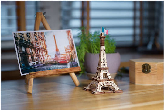 Ugears Jucărie de Construcție din Lemn Turnul din Paris
